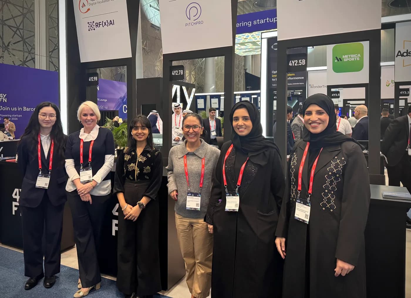 Friendly faces from CMU-Q at Mobile World Congress '25